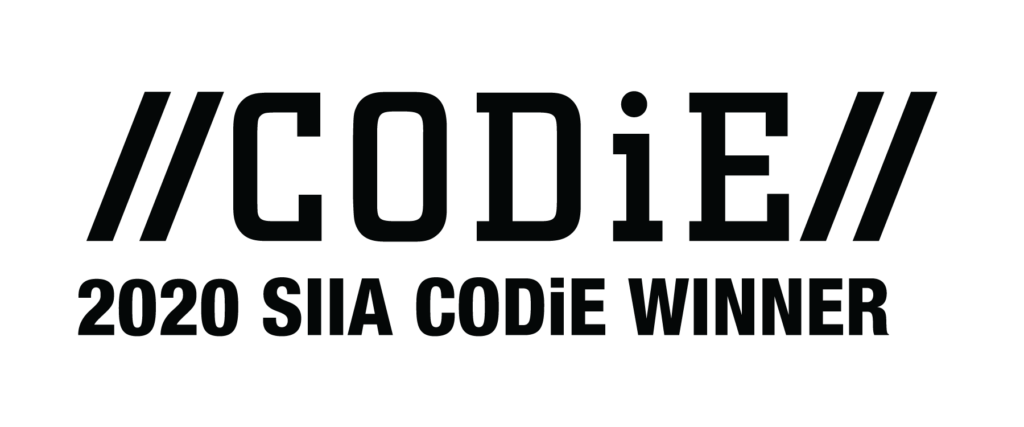 CODiE 2020 Winner