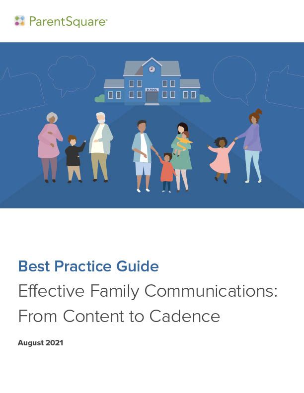 Best Practice Guide Effective family Comms