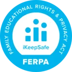 FERPA iKeepSafe certification badge