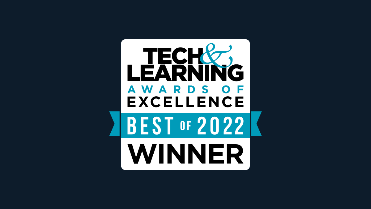 Tech and Learning Award Winner Badge
