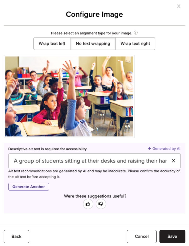 AI-generated alt text