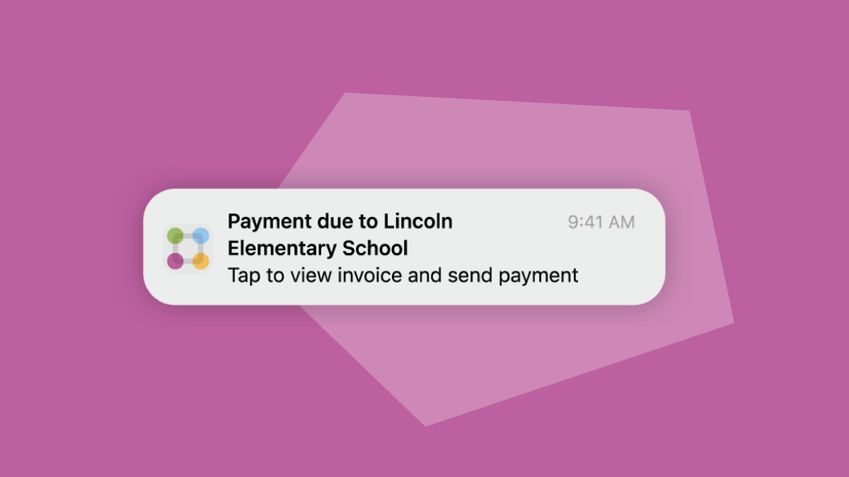 ParentSquare Pay Notification