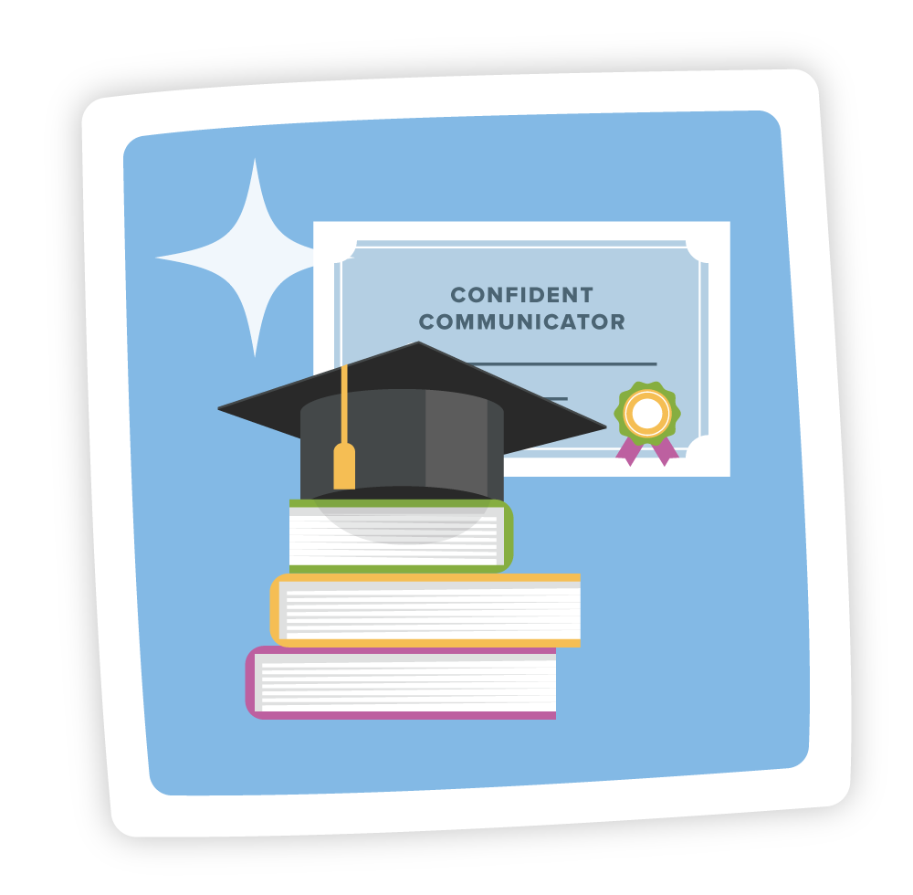 graduation cap sitting on stack of books next to certificate