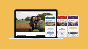district website and mobile app built with ParentSquare Smart Sites for accessible, mobile-friendly family engagement.