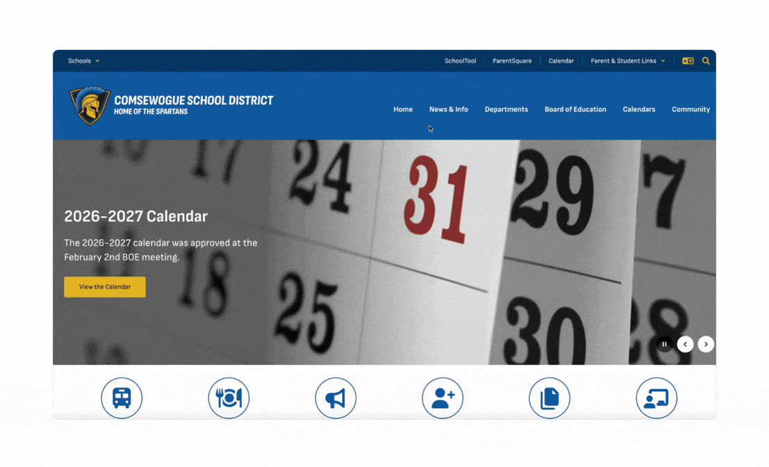 Comsewogue School District website