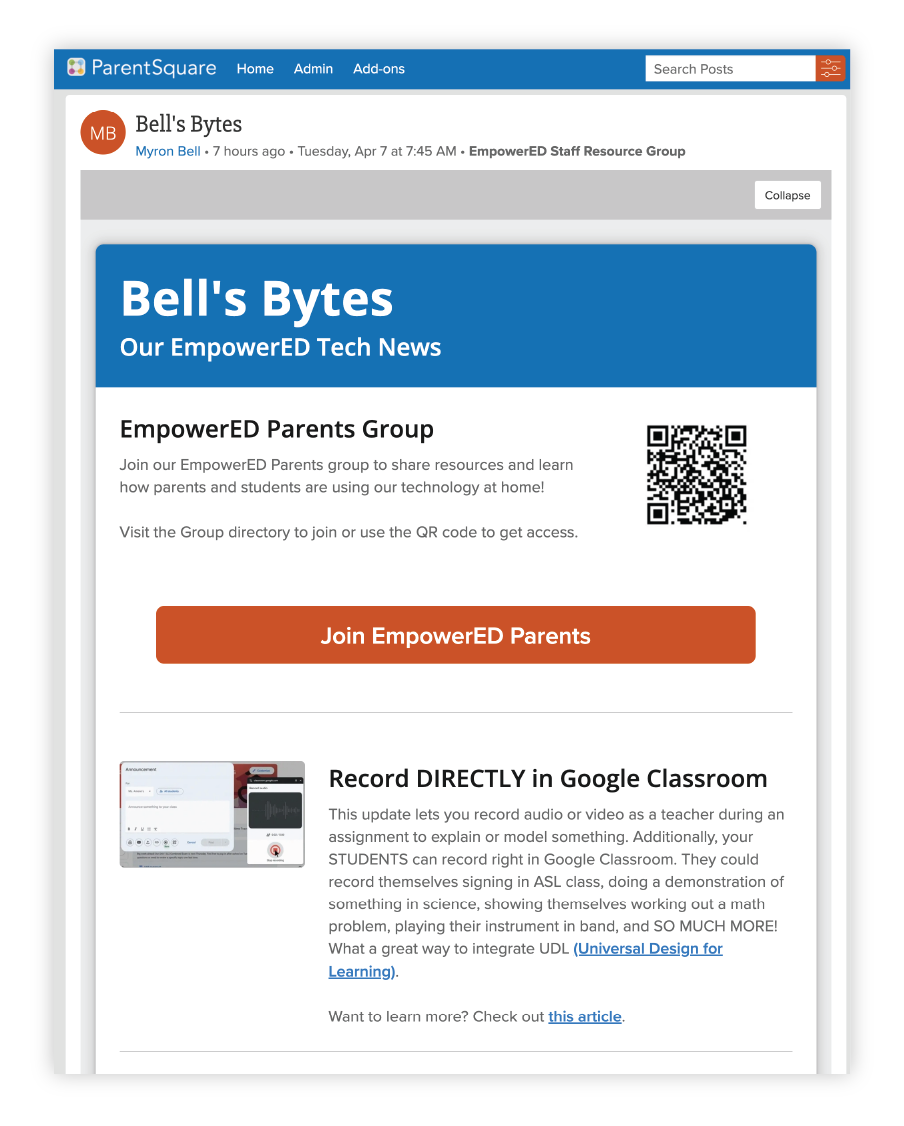 Tech News newsletter