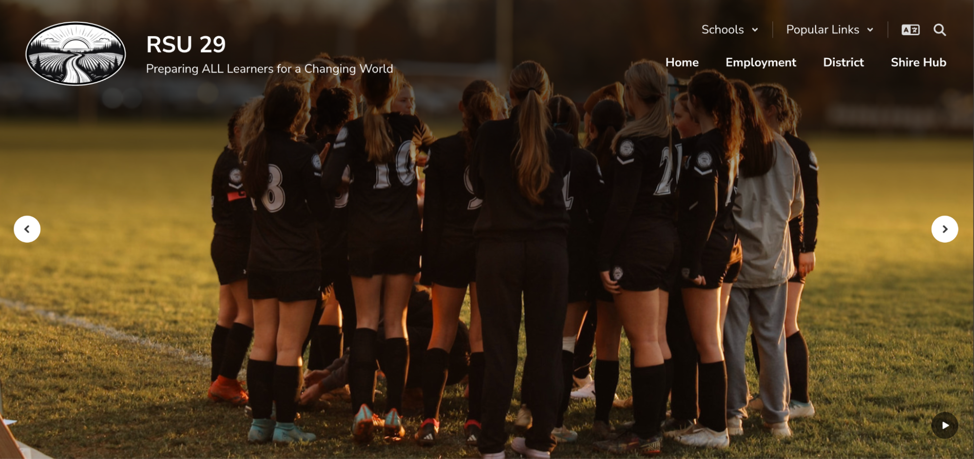 RSU homepage