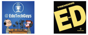 EdTechGuys and Trending in Ed logos