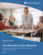 Attendance Team Blueprint guide cover